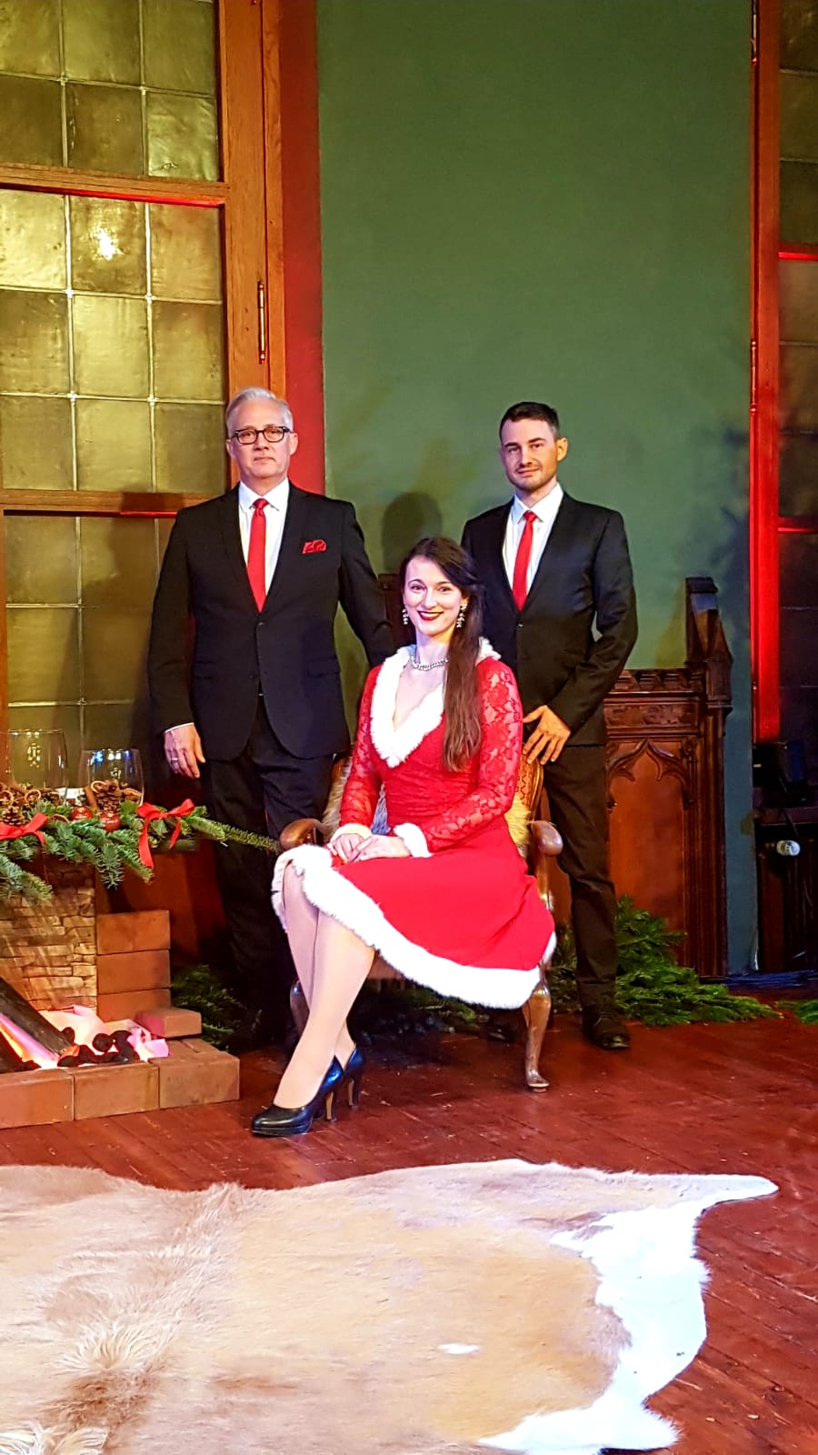 Weihnachtliche Grüße aus dem Rathausprunksaal